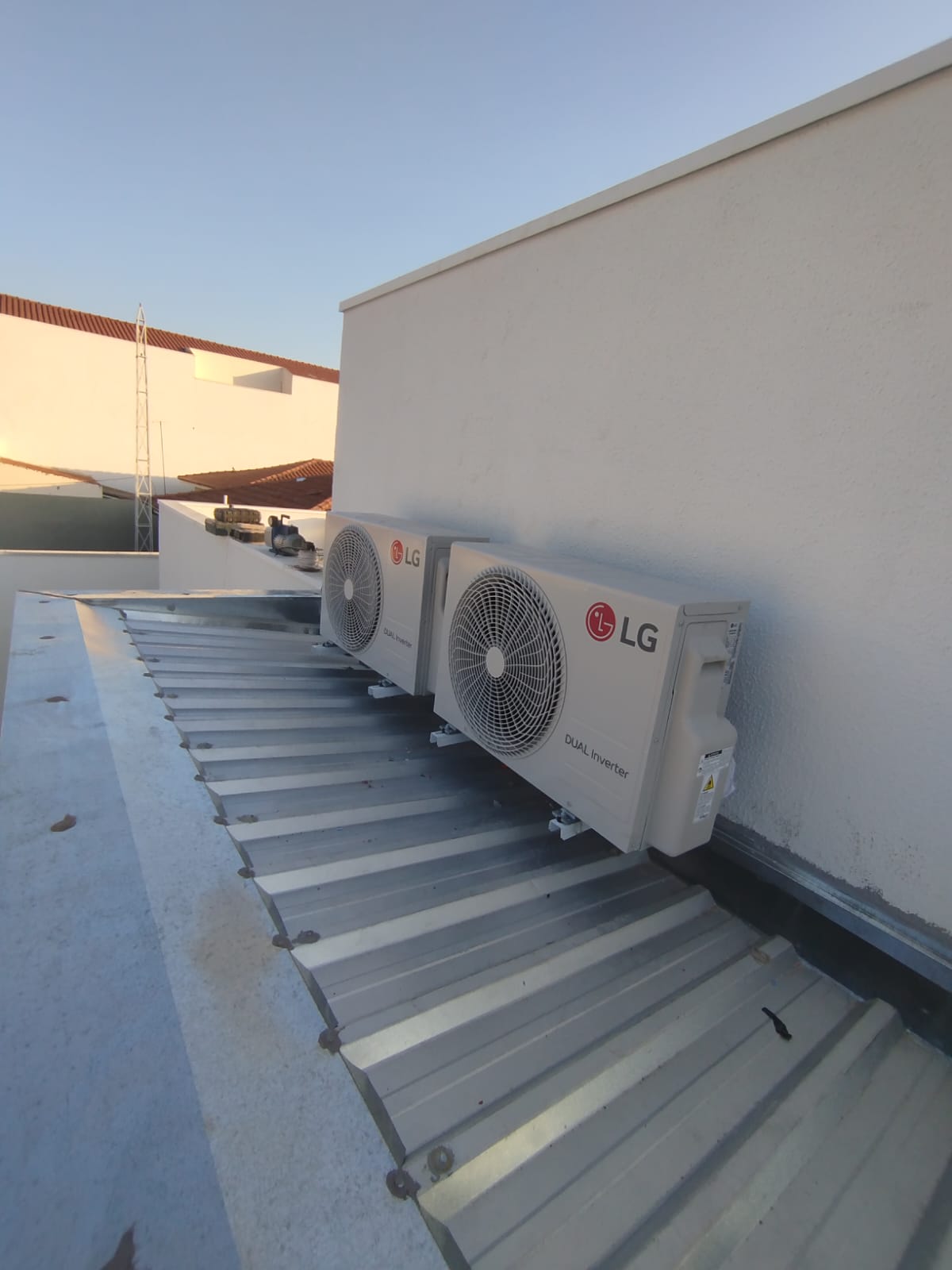 Instalação de Condensadora